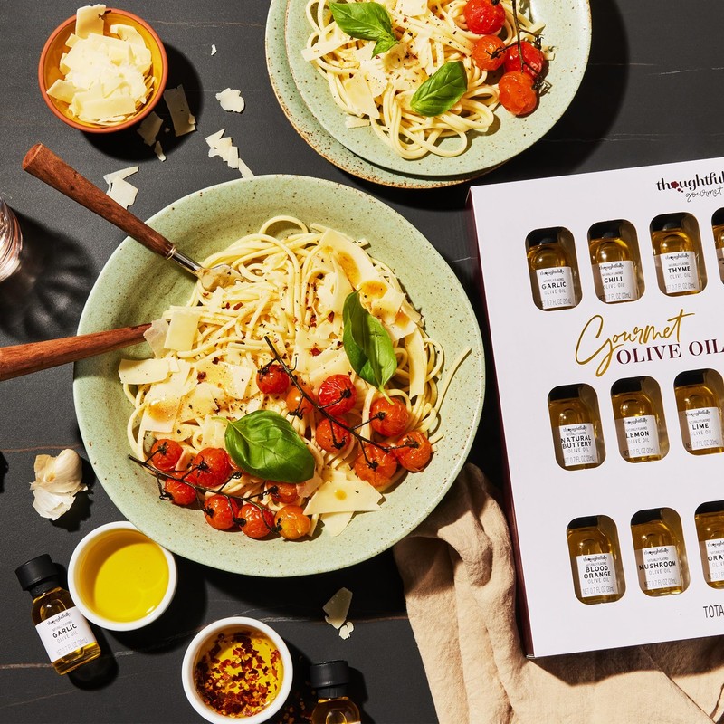 , Olive Oil Sampler Gift Set, Includes Uniquely Flavored Extra Virgin Cold Pr... gallery
