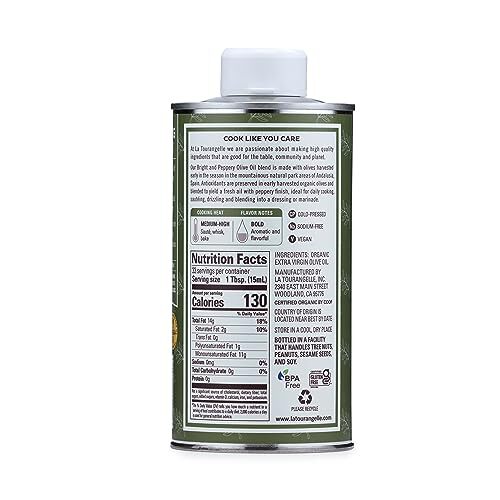 La Tourangelle Organic Extra Virgin Olive Oil Cold-Pressed High Antioxidant P... gallery