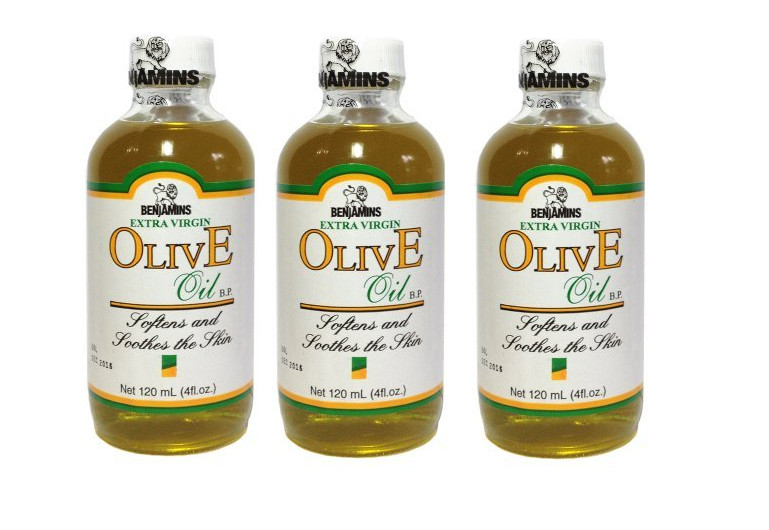 3 Pack Benjamins Jamaican Extra Virgin Olive Oil 4 Oz (pack of 3)