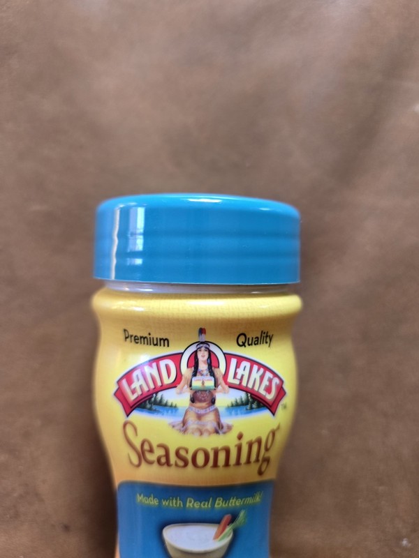 Land O Lakes Ranch Seasoning Container Mia Indian Discountinued Logo 4.5 tall gallery