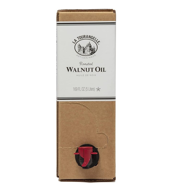 La Tourangelle, Roasted Walnut Oil, Plant-Based Source of Omega-3 169 Fl Oz
