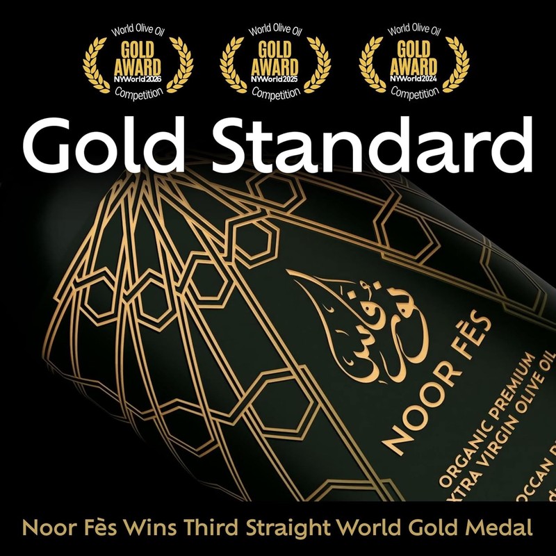Organic Extra Virgin Olive Oil | Cold Pressed Moroccan Picholine | 17 Oz gallery