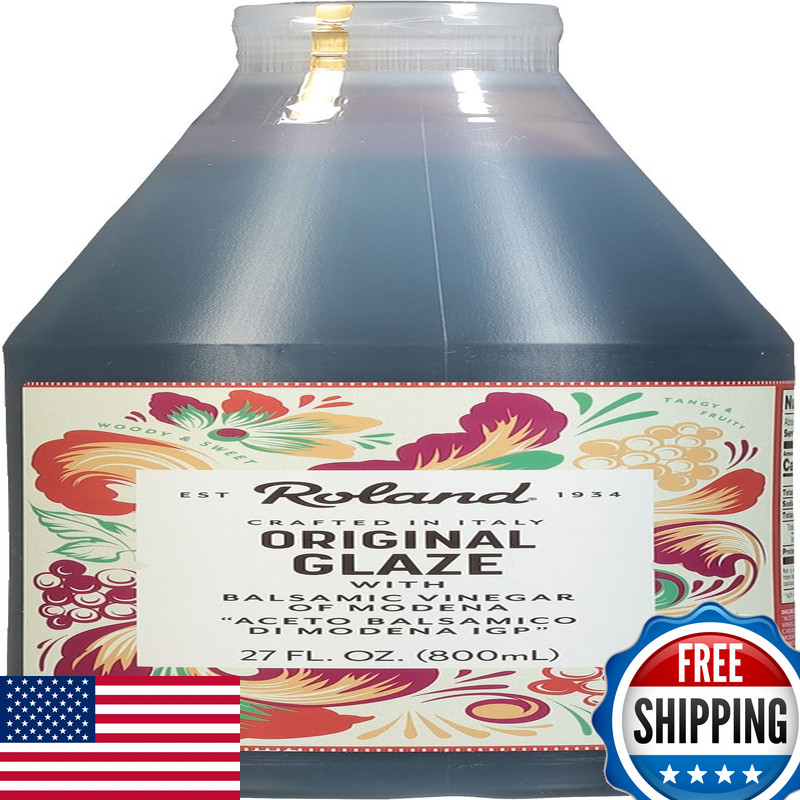 Roland Foods Balsamic Vinegar Glaze Of Modena 27 Ounce 41224704442