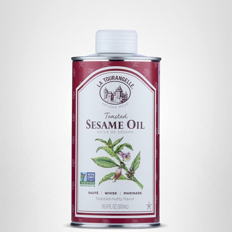 Toasted Sesame Oil 16.9 Fl Oz Cooking Oil for Stir-Fry Noodles Vegetables gallery