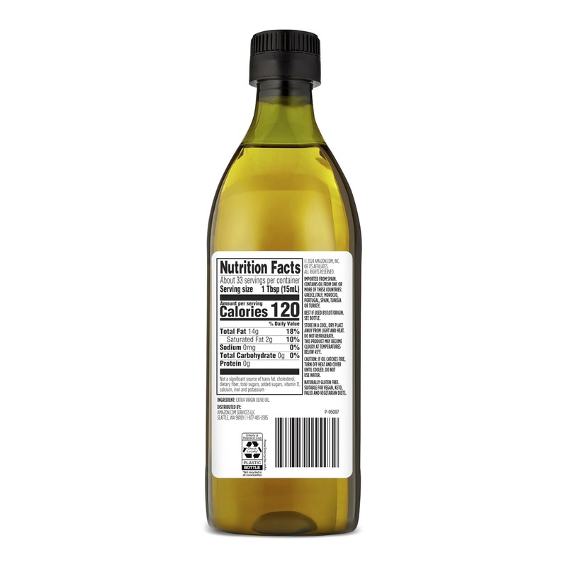 Extra Virgin Olive Oil 16.9 Fl Oz Gourmet Cooking Essential gallery