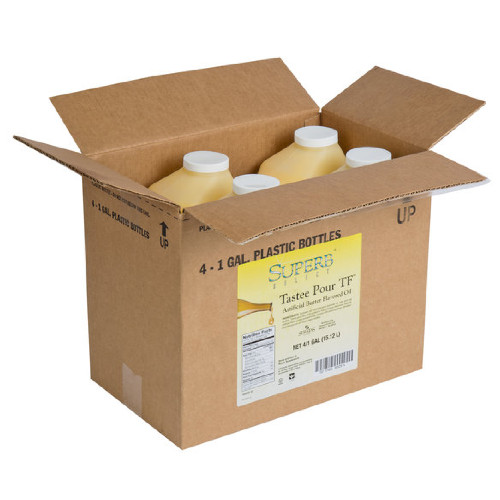 4 Case 1 Gallon Grilling Sauteing Liquid Butter Flavored Oil Alternative gallery