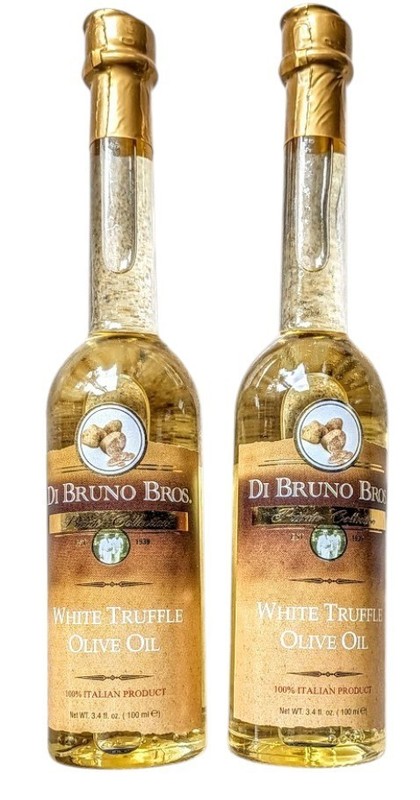 Two Di Bruno Bros. White Truffle Olive Oil 3.4 Fl Oz-100% Italian-Free Shipping!