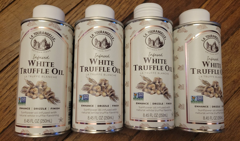 4 La Tourangelle Infused White Truffle Oil La Truffe Blanche 8.45fl.oz./250ML