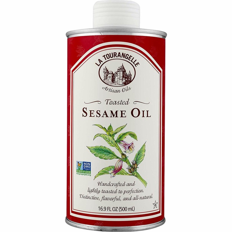 La Tourangelle Toasted Sesame Oil – Rich, Deep, Delicious Flavor,16.9 Oz.
