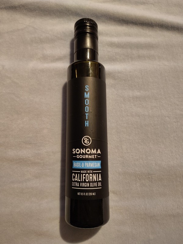 Oil Olive Extra Virgin Basil Parmesan Sonoma Gourmet