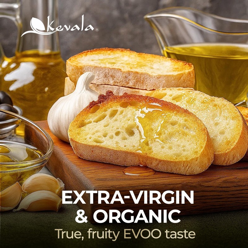 Extra Virgin Organic Olive Oil - Gluten-Free and Cholesterol-Free Oil Perfect... gallery