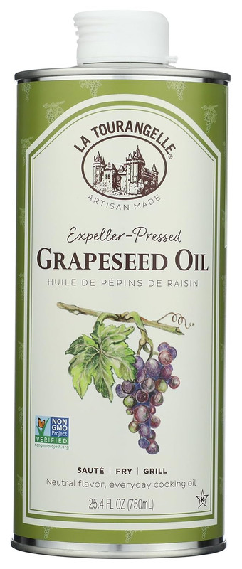 La Tourangelle, Expeller-Pressed Grapeseed Oil, High Heat Neutral Cooking Oil, C gallery