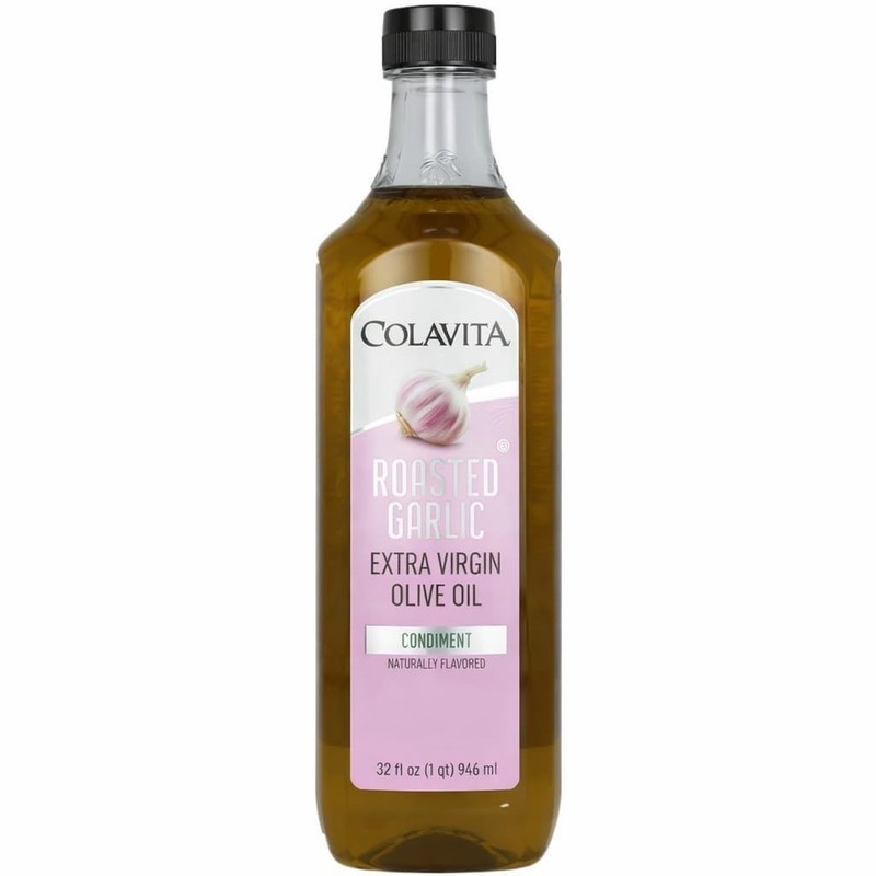 Natural Roasted Garlic Flavor Olive Oil - 32 Fl Oz Unrefined Culinary Essential gallery
