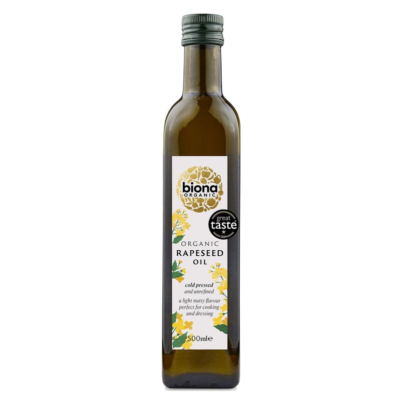 Organic Oil - Rapeseed Oil Cold-pressed - 500ml