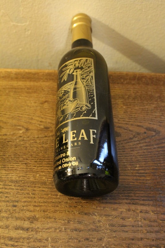 375 ML 12. OZ Bottle Olive Leaf Oil&Vinegars Cilantro & Roasted Onion Olive Oil gallery
