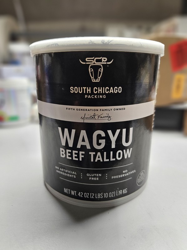 South Chicago Packing Wagyu Beef Tallow, 42 Ounces, Paleo-friendly, Keto-frie…
