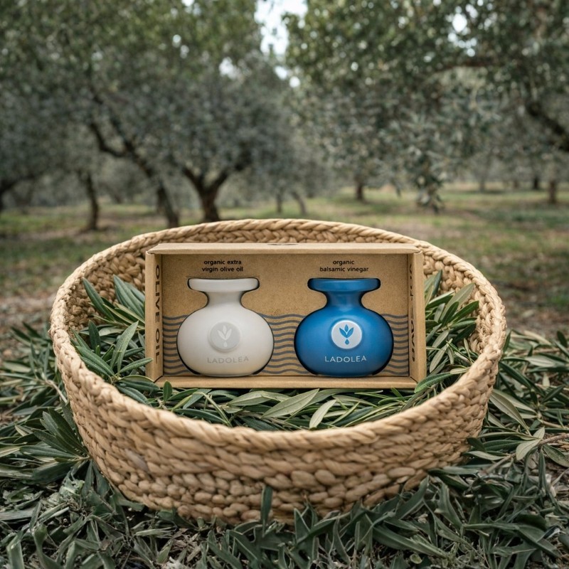 Ladolea greek organic extra virgine olive oil & organic balsamic vinegar gallery