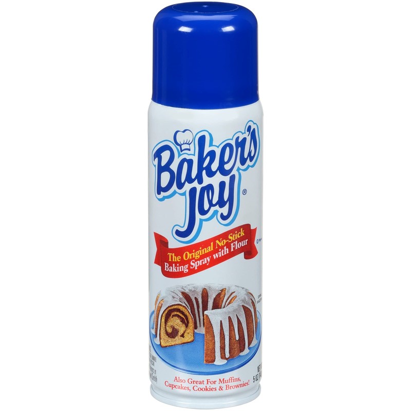 Original No-Stick Baking Spray with Flour, 5 Ounce Can