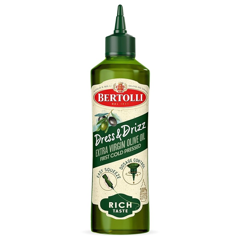 Bertolli Extra Virgin Dress & Drizz Intense Flavor, Perfect for salad dressings