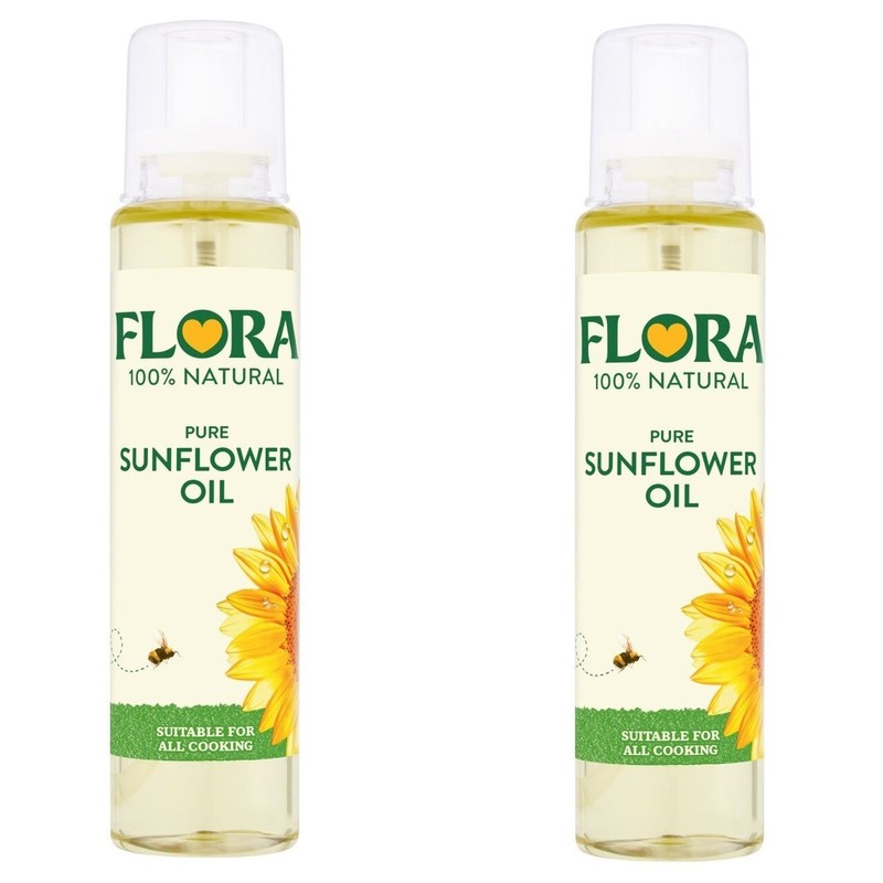 Flora Sunflower Spray Oil 200ml PACK OF 2