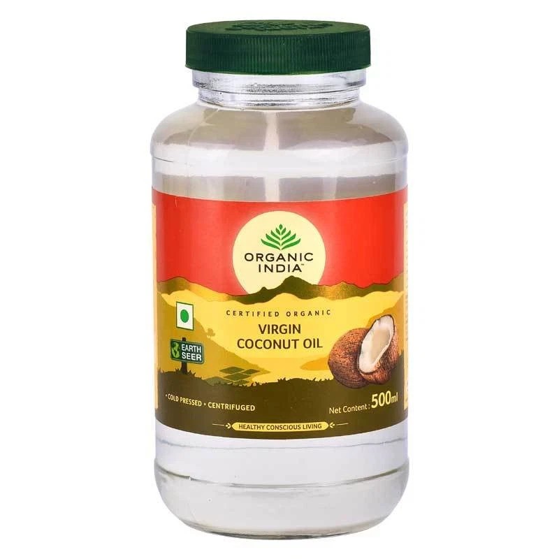 Organic India Virgin Coconut Oil 500ml - Pack of 1