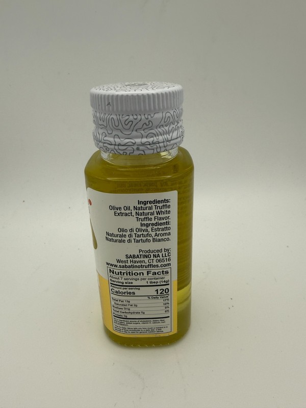 Lot of 3 Sabatino Tartufi White Truffle Infused Olive Oil 3.4oz Best By 7/23/23 gallery