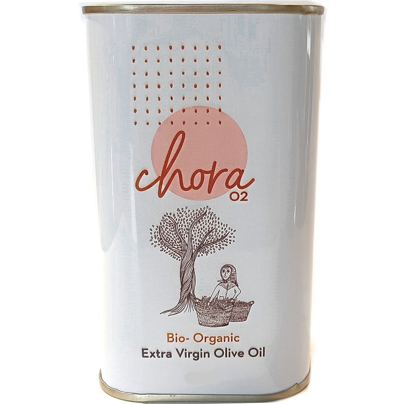 2X 500Ml Greek Extra Virgin Olive Oil 0.2% Acidity Chora Organic