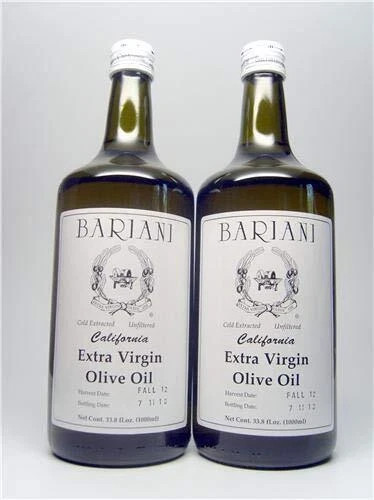 Bariani California Extra Virgin Olive Oil – 2X 1 Liter