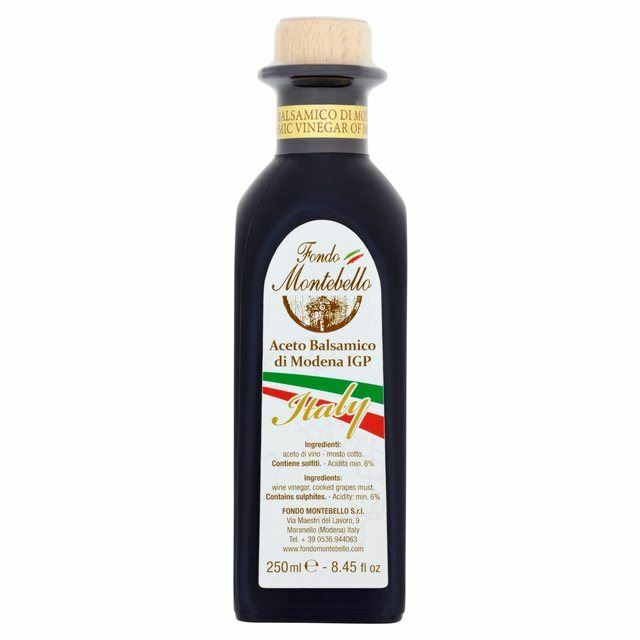 Fondo Montebello Balsamic Vinegar of Modena – 250ml (8.45fl oz)
