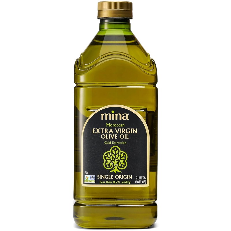 Mina Olive Oil Extra Virgin 68 Fl Oz, New Harvest, 68 Oz (Pack of 1)