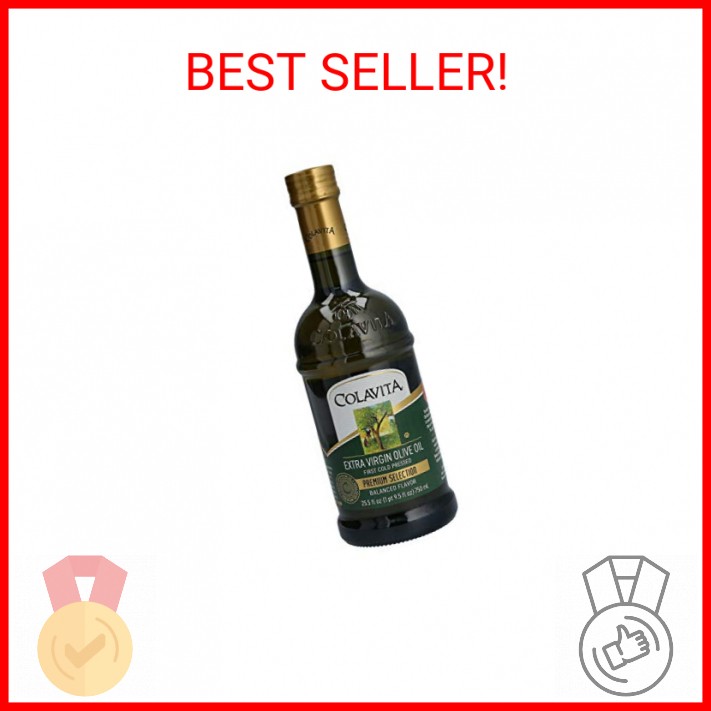 Colavita Premium Selection Extra Virgin Olive Oil Glass Bottle 25.5 Fl Oz gallery