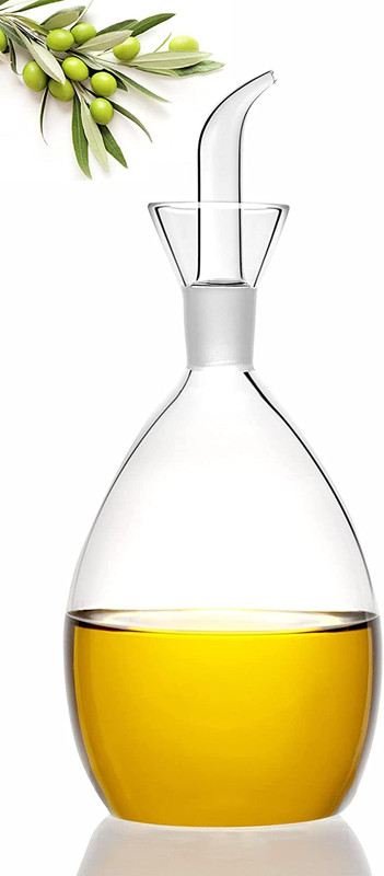 18 Oz / 500 Ml Olive Oil & Vinegar Dispenser with Non Drip Spout - Oil Pourer Di gallery