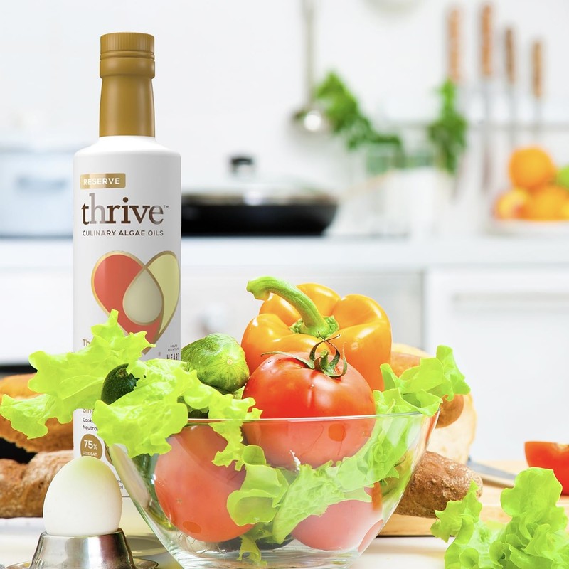 Thrive Cooking Oil - Reserve Pure Algae Oil, Heart and Health-16.9 fl oz, 1 Pack gallery