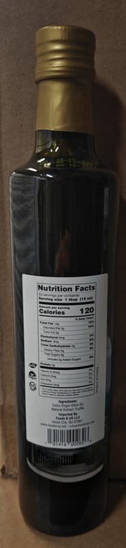 Litaly Truffle Infused Extra Virgin Olive Oil Turkey 17 Oz First Cold Pressed gallery