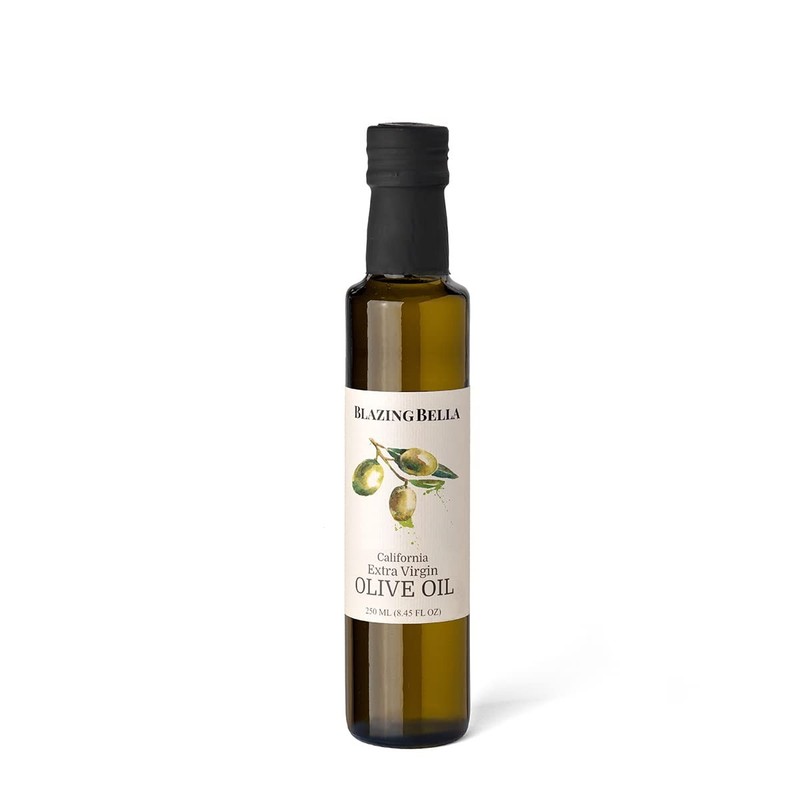 Blazing Bella Organic Cold Pressed Extra Virgin Olive Oil from California, Sm…