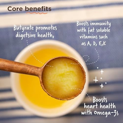 Grass Fed Ghee Butter from Gir Cow - Gut Friendly, Non-GMO, Lactose-Free, Keto - gallery