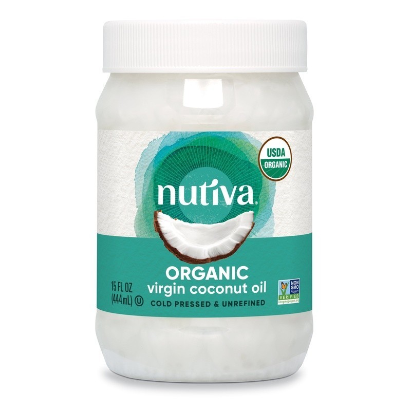 Organic Cold Pressed Virgin Coconut Oil Non GMO 15oz Cooking Skin Hair New gallery