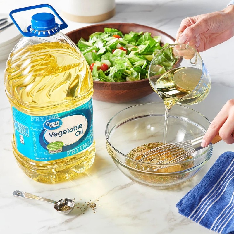 Great Value Vegetable Oil, Heart Healthy and Versatile, 1 Gallon Bottle gallery