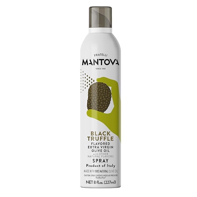 Mantova Extra Virgin Olive Oil Spray Truffle Flavored 8 oz