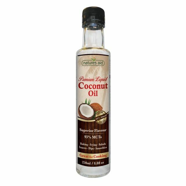 Natures Aid Coconut Oil – 250ml (8.45fl oz)