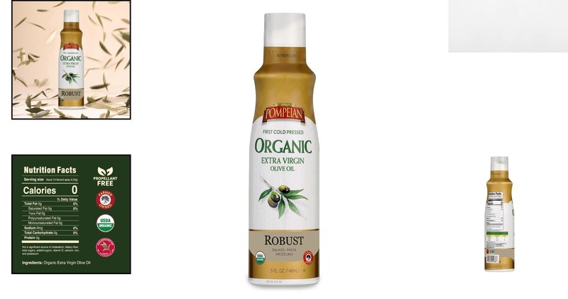 Gourmet USDA Organic Olive Oil Non-Stick Spray, 5 Fl Oz - Perfect for Drizzling gallery