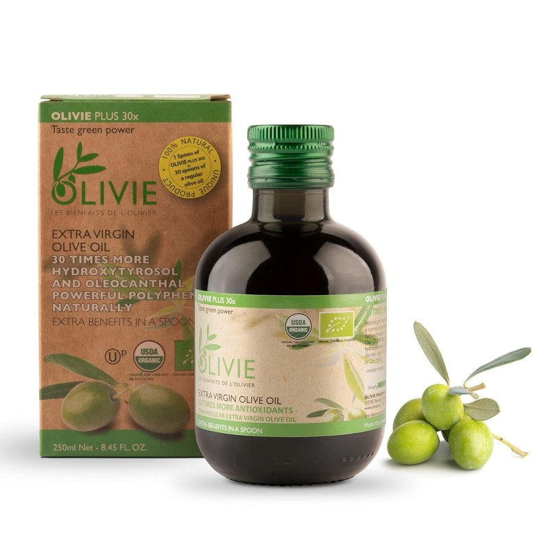 Organic High Polyphenol Rich Extra Virgin OLIVIE PLUS Moroccan Desert Olive oil