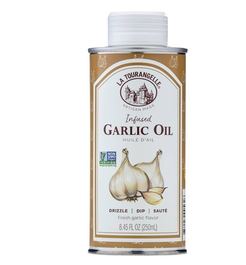 La Tourangelle Oil Garlic Infused Sunflower Oil High Oleic Oil