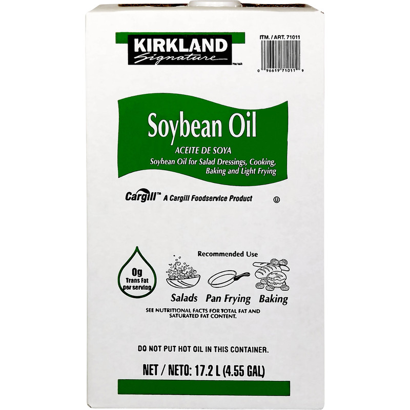 Kirkland Signature Soybean Oil, 4.55 Gallons