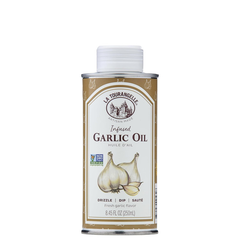 Garlic Oil, High Oleic Oil for Cooking, 8.45 Fl Oz