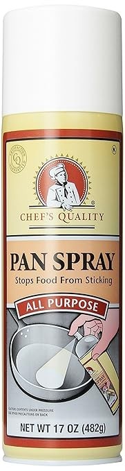 Chef's Quality All purpose Oil Pan Spray, 17 ounce, 6 count