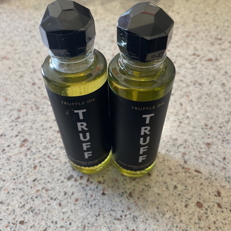 TRUFF Black Truffle Oil – Black Truffle Infused Olive Oil – 2 BOTTLES 6 OZ EACH