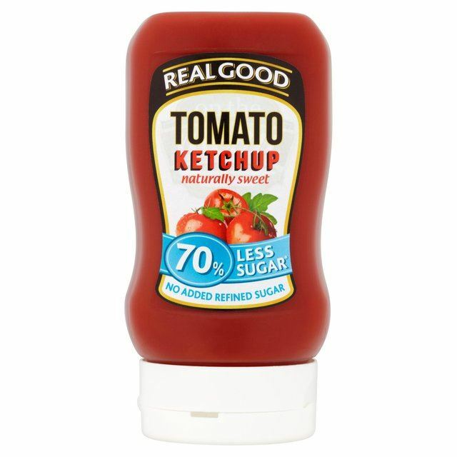 Real Good Tomato Ketchup No Added Sugar – 315g (0.69lbs)