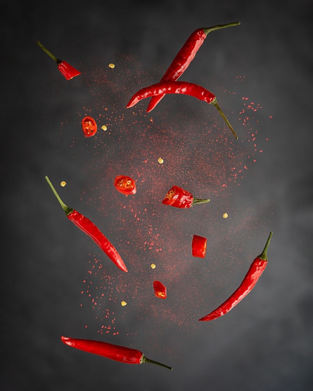 Hot Pepper Infused Extra Virgin Olive Oil – With Red Pepper Flakes- Bulk 1 Gallo gallery