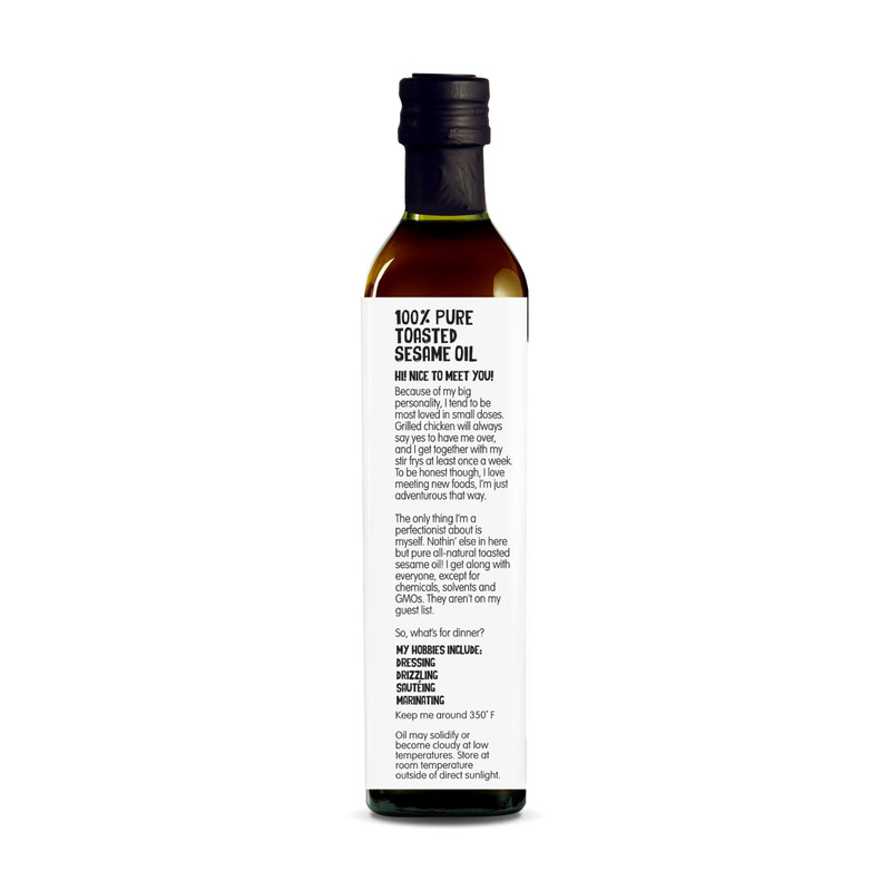 Oi! Toasted Pure Sesame Oil 250 ml gallery